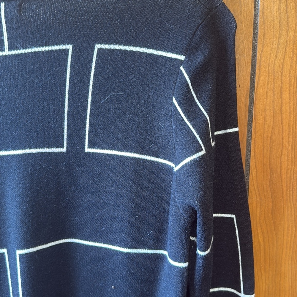 Geometric Patterned Cardigan - image 3